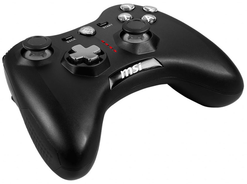 MSI gamepad FORCE GC20 V2/ drátový/ OTG/ USB/ pro PC, PS3, Android