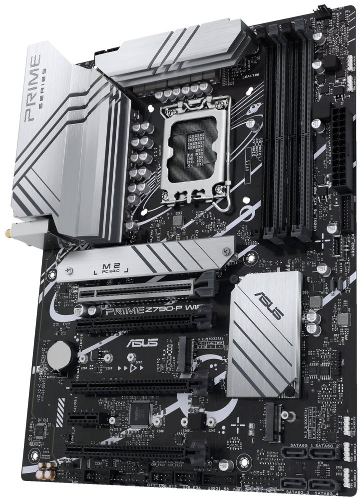 ASUS PRIME Z790-P WIFI / Intel Z790 / LGA1700 / 4x DDR5 / 3x M.2 / HDMI / DP / USB-C / WiFi / ATX