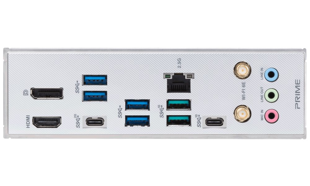 ASUS PRIME Z790-A WIFI / Intel Z790 / LGA1700 / 4x DDR5 / 4x M.2 / HDMI / DP / USB-C / WiFi / ATX