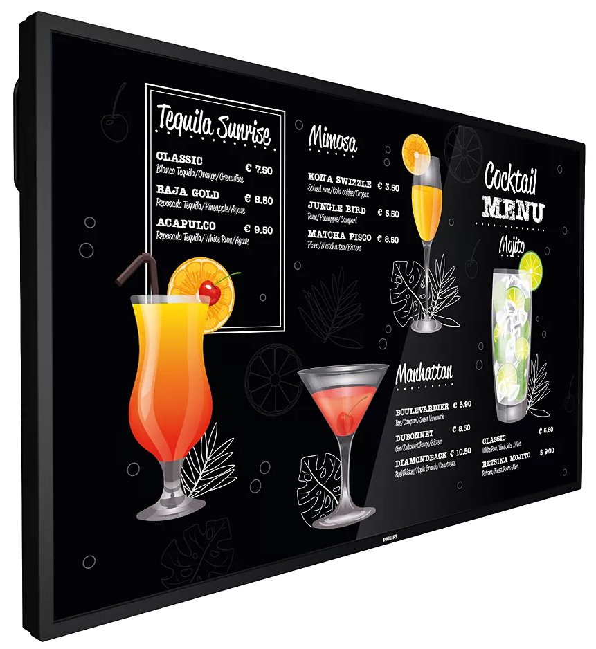 PHILIPS displej 42,5" 43BDL3117P / P-Line/ IPS/ 4K UHD/ 60Hz/ 8ms/ 24/7