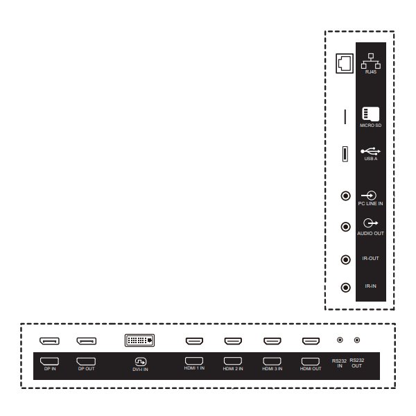 PHILIPS displej 42,5" 43BDL3117P / P-Line/ IPS/ 4K UHD/ 60Hz/ 8ms/ 24/7