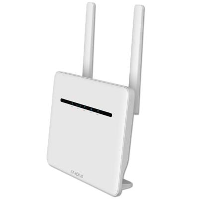 STRONG 4G+ LTE router 1200/ Wi-Fi standard 802.11a/b/g/n/ac/ 1200 Mbit/s/ 2,4GHz a 5GHz/ 4x LAN/ 1x SIM/ bílý
