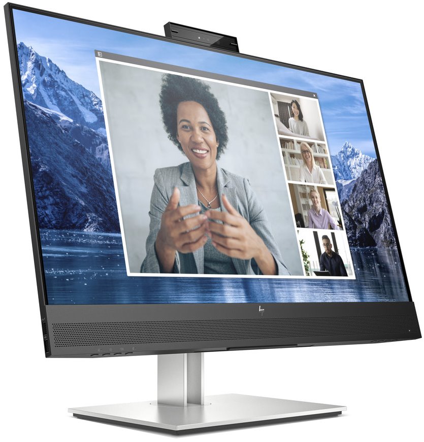HP E27m G4 27"/ 2560x1440/ IPS/ 5ms/ 300 cd/m2/ HDMI/ DP/ USB/ USB-C/ RJ-45/ sluchátkový port/ VESA/ PIVOT