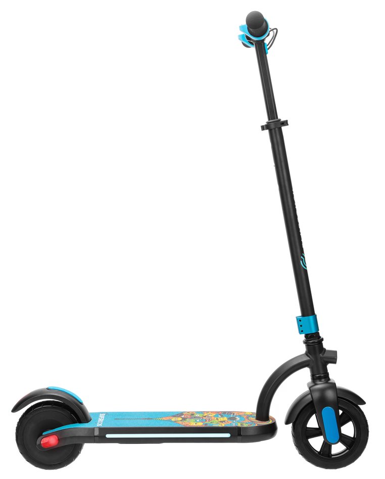 BLUETOUCH elektrická dětská koloběžka SUPERKIDS/ výkon 120W/ rychlost 15km/h/ dojezd 10km/ baterie 2,5 Ah/ modrá