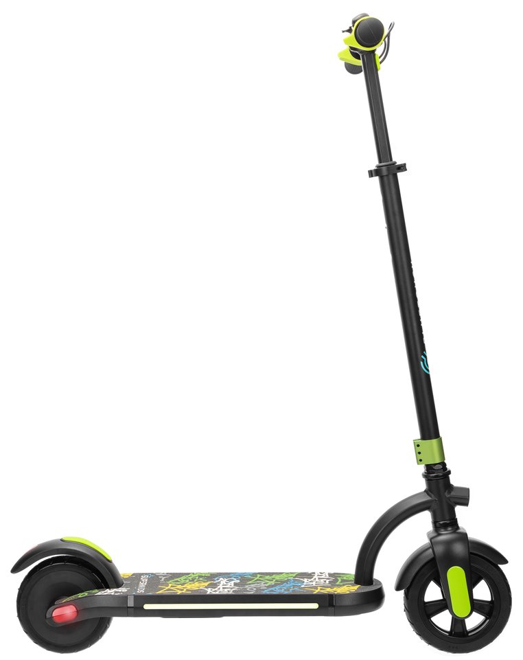 BLUETOUCH elektrická dětská koloběžka SUPERKIDS/ výkon 120W/ rychlost 15km/h/ dojezd 10km/ baterie 2,5 Ah/ zelená