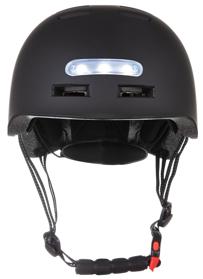 BLUETOUCH bezpečnostní helma s LED/ velikost L/ černá