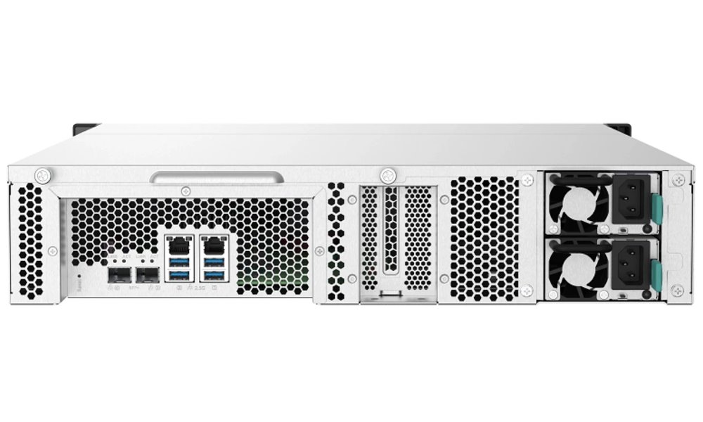 QNAP TS-1232PXU-RP-4G   12x SATA/ 1,7GHz / 4GB RAM / 2x 2,5GbE / 2x 10GbE SFP+ / 1x PCIe / 2x zdroj