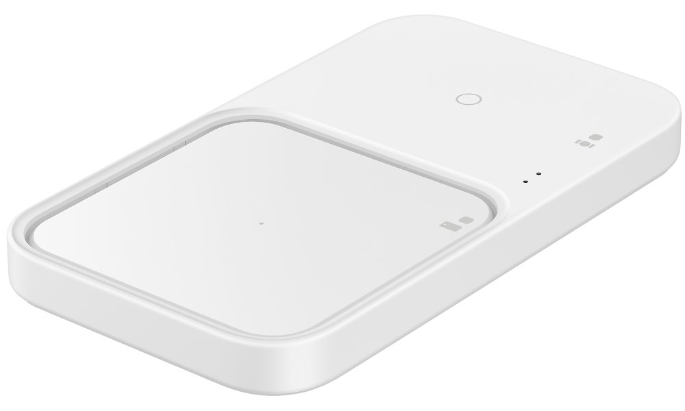 Samsung bezdrátová nabíječka duální 15W, bez kabelu EP-P5400BWEGEU bílá