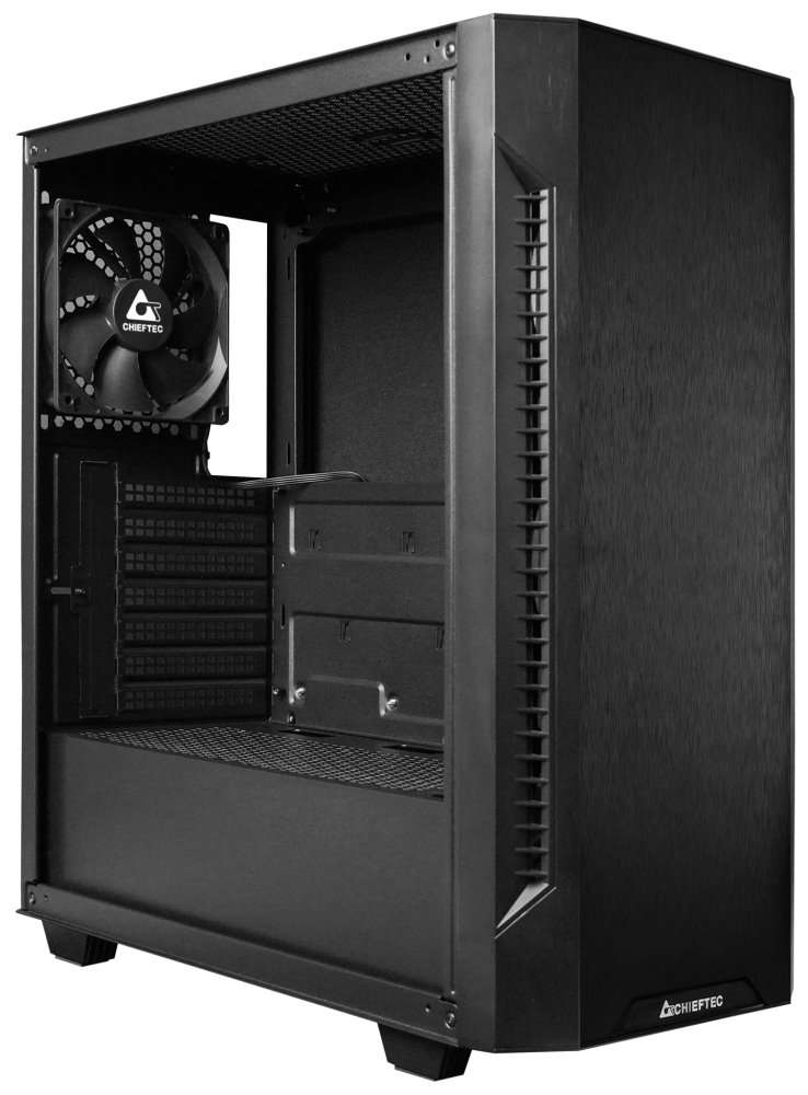 CHIEFTEC AS-01B-OP ATX / 2x USB 3.0 / 1x USB 2.0 / 120mm fan / černý