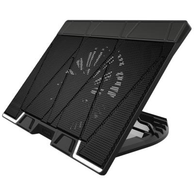 Zalman chladič notebooku ZM-NS3000 / pro notebooky do 17" / naklápěcí / USB Hub / USB / černý