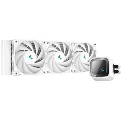 DEEPCOOL vodní chladič LS720 / 3x120 mm fan / ARGB / Intel i AMD / bílý