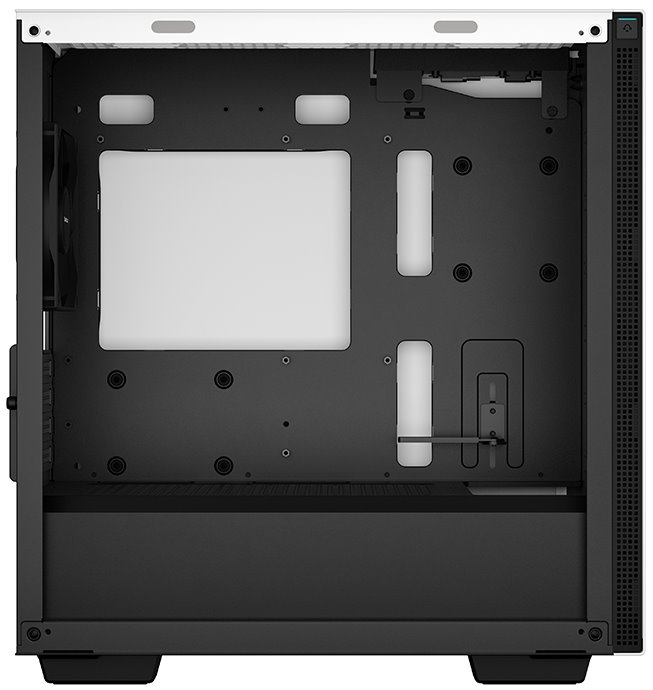 DEEPCOOL skříň CH370 / MidT / MiniITX / 120mm fan / 2xUSB 3.0 / bílá