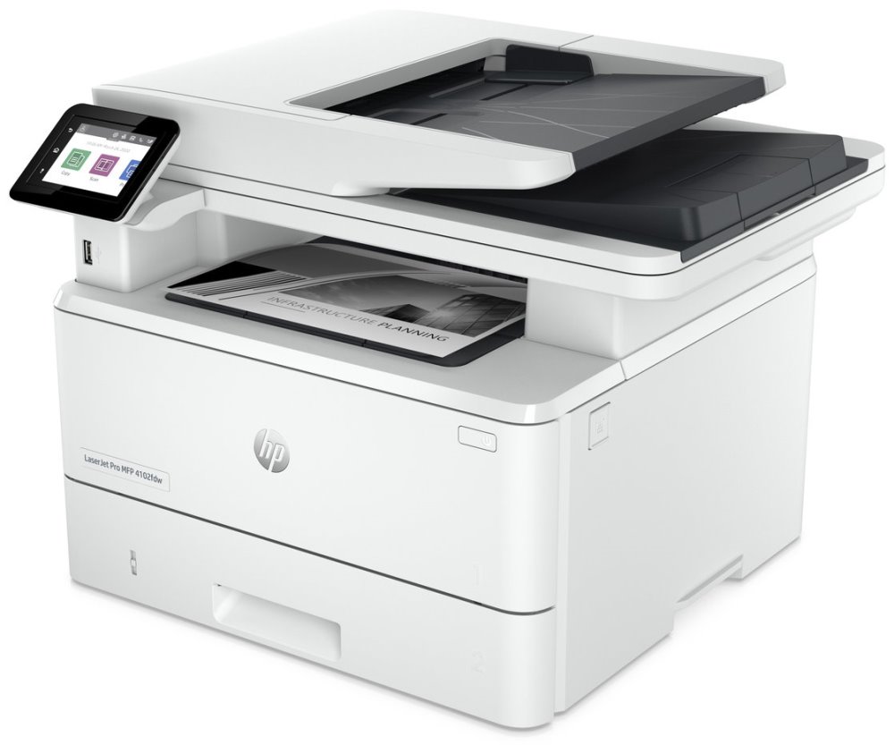 HP LaserJet Pro MFP 4102fdw/ čb/ PSCF/ A4/ 40ppm/ 1200x1200dpi/ USB/ LAN/ wifi/ duplex/ HP Smart/ AirPrint™