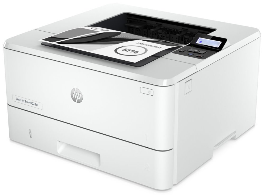 HP LaserJet Pro 4002dw/ čb/ A4/ 40ppm/ 1200x1200dpi/ USB/ LAN/ wifi/ duplex/ HP Smart/ AirPrint™