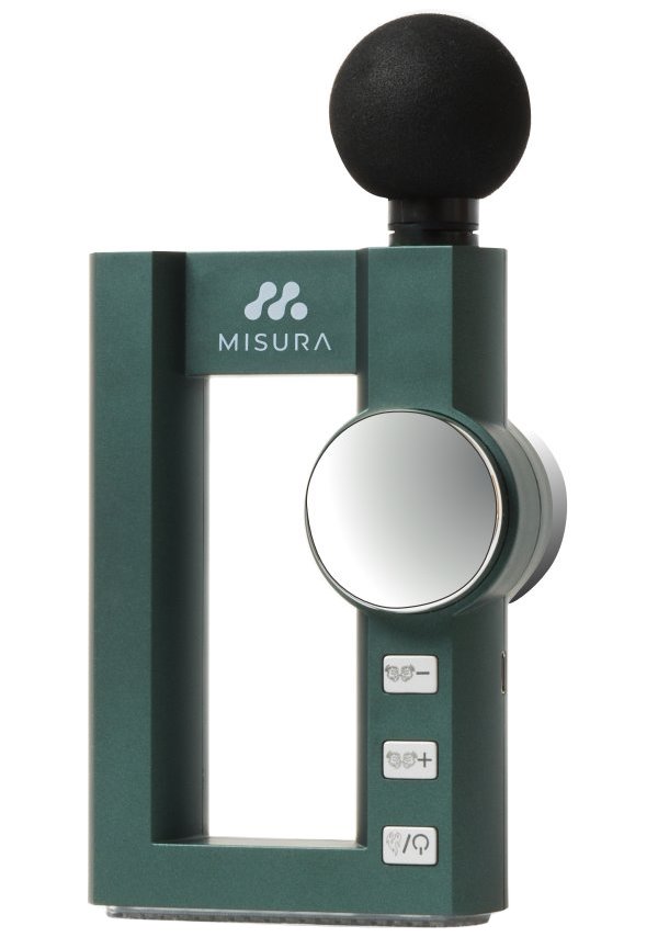 MISURA masážní pistole MB2 s funkcí nahřívání - zelená