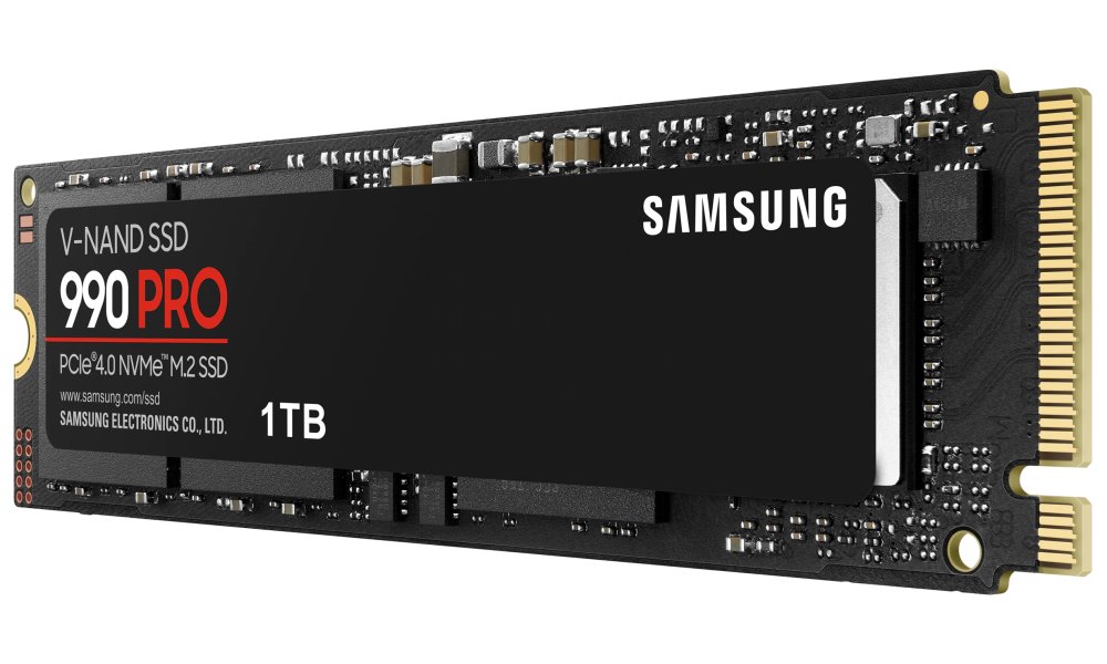 SAMSUNG 990 PRO 1TB SSD / M.2 2280 / PCIe 4.0 4x NVMe / Interní