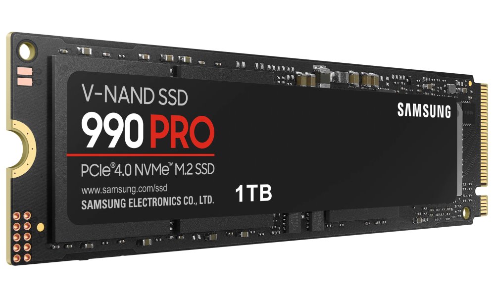 SAMSUNG 990 PRO 1TB SSD / M.2 2280 / PCIe 4.0 4x NVMe / Interní