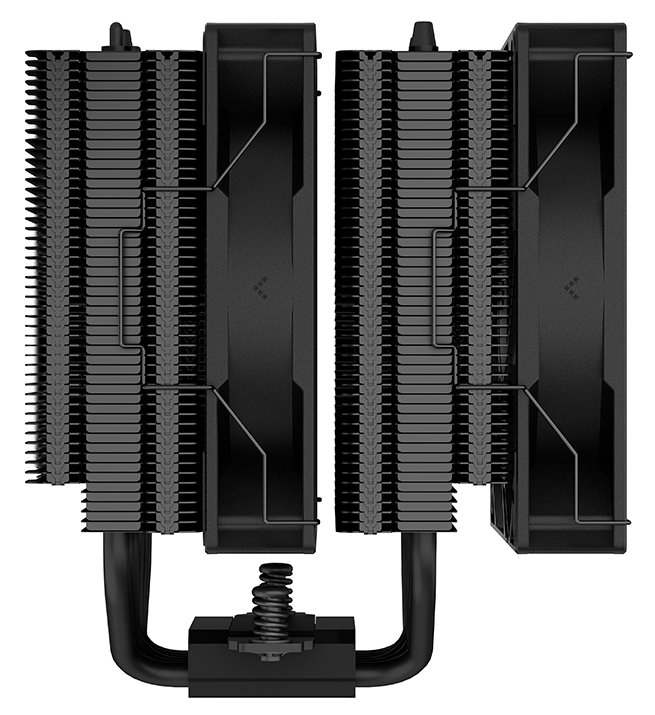 DEEPCOOL chladič AG620 BK ARGB / 2x 120mm fan / 6x heatpipes / PWM / pro Intel i AMD / černý