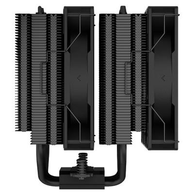 DEEPCOOL chladič AG620 BK ARGB / 2x 120mm fan / 6x heatpipes / PWM / pro Intel i AMD / černý