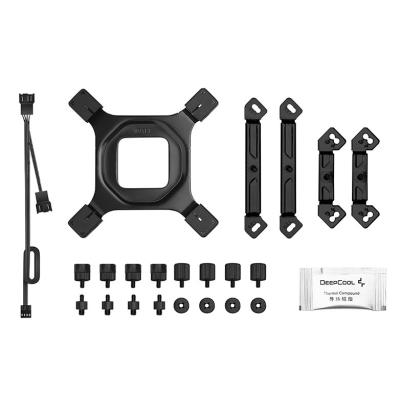 DEEPCOOL chladič AG620 BK ARGB / 2x 120mm fan / 6x heatpipes / PWM / pro Intel i AMD / černý