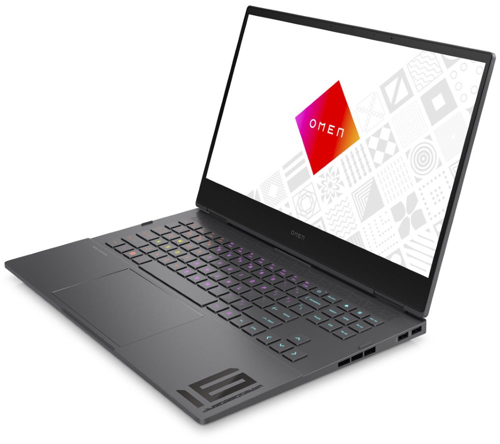 HP OMEN 16-n0052nc/ Ryzen 7 6800H/ 16GB DDR5/ 1TB SSD/ GeForce RTX 3070Ti 8GB/ 16,1" QHD,matný/ bez OS/ stříbrný