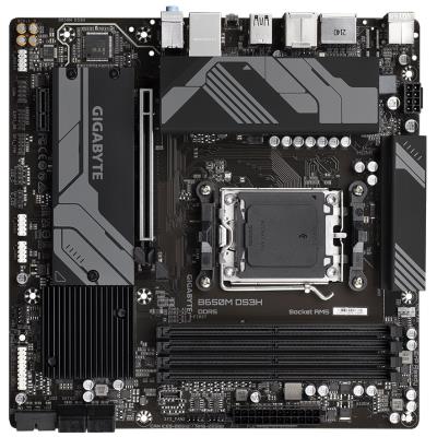 GIGABYTE B650M DS3H / AMD B650 / AM5 / 4x DDR5 / 2x M.2 / USB-C / HDMI / 2x DP / mATX