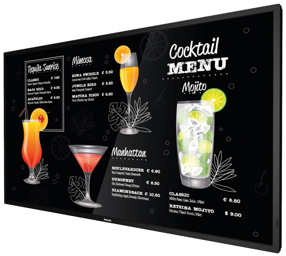 PHILIPS displej 49,5" 50BDL3117P / P-Line/ VA/ 4K UHD/ 60Hz/ 8ms/ 24/7