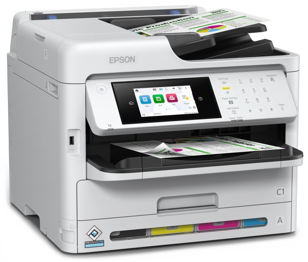 EPSON WorkForce Pro WF-C5890DWF/ A4/ LCD/ ADF/ Duplex/ Fax/ USB/ Wi-Fi