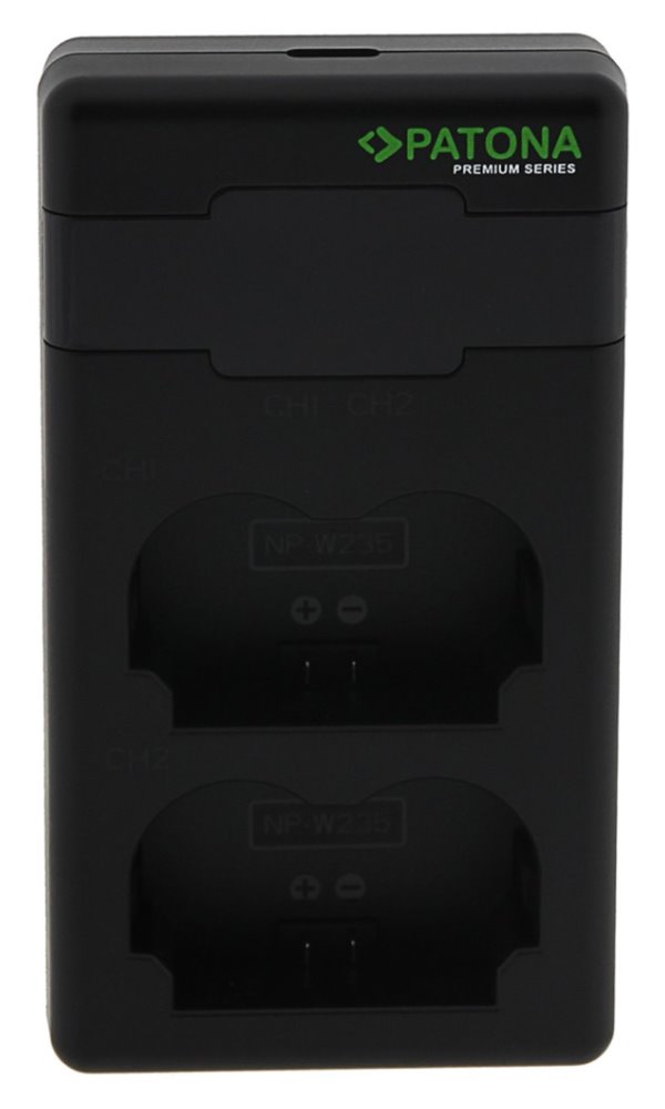 PATONA rychlonabíječka Foto Dual Fuji NP-W235 + kabel