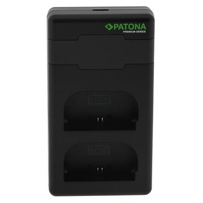 PATONA rychlonabíječka Foto Dual Canon LP-E6 + kabel