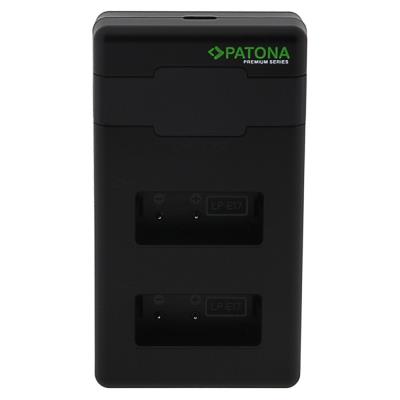 PATONA rychlonabíječka Foto Dual Canon LP-E17 + kabel