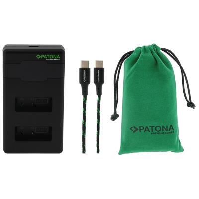 PATONA rychlonabíječka Foto Dual Canon LP-E17 + kabel