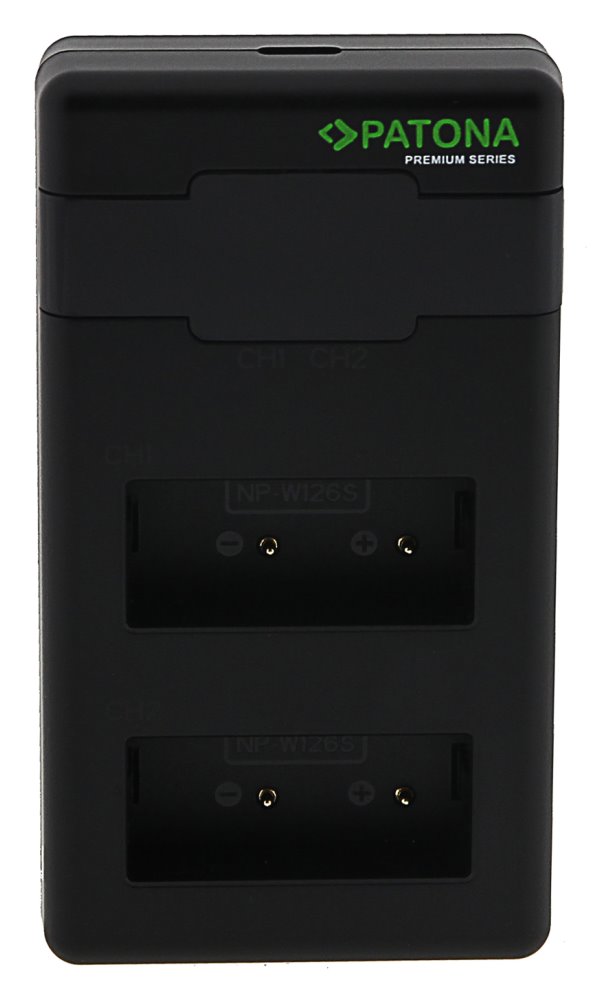 PATONA rychlonabíječka Foto Dual Fuji NP-W126 + kabel