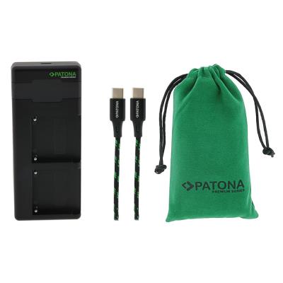 PATONA rychlonabíječka Foto Dual Sony F550/F750/F970/FM50 + kabel