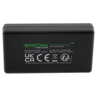 PATONA rychlonabíječka Foto Dual Sony NP-FW50 + kabel