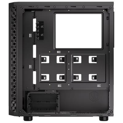 Endorfy skříň Signum 300 Air / 2xUSB 3.0 / 4x120mm fan PWM / mesh panel / tvrzené sklo / černá