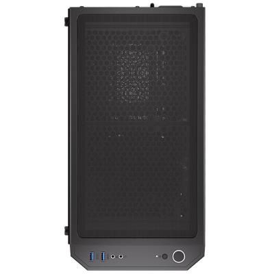 Endorfy skříň Signum 300 ARGB / 2xUSB 3.0 / 4x120mm fan PWM ARGB / mesh panel / tvrzené sklo / černá