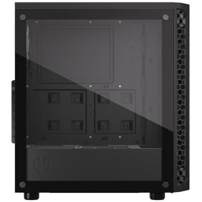 Endorfy skříň Signum 300 ARGB / 2xUSB 3.0 / 4x120mm fan PWM ARGB / mesh panel / tvrzené sklo / černá