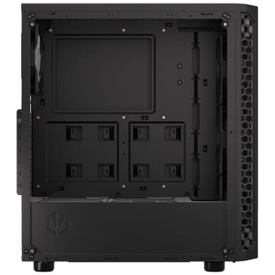 Endorfy skříň Signum 300 ARGB / 2xUSB 3.0 / 4x120mm fan PWM ARGB / mesh panel / tvrzené sklo / černá