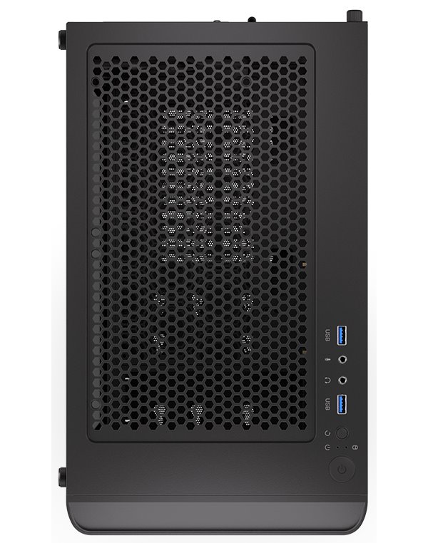 Endorfy skříň Ventum 200 Air/ 4x120mm PWM fan / 2xUSB / tvrzené sklo / černá