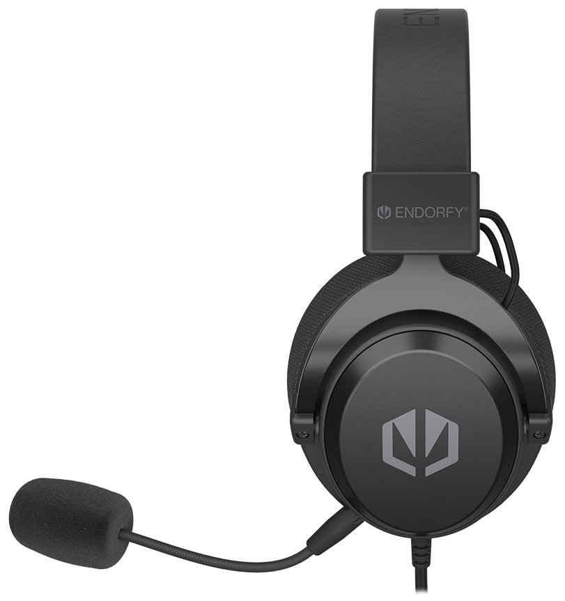 Endorfy headset VIRO Infra / drátový / s mikrofonem / 3,5mm jack / černý