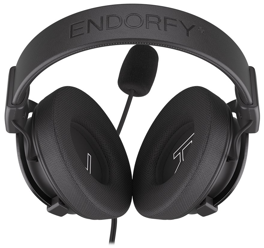Endorfy headset VIRO Infra / drátový / s mikrofonem / 3,5mm jack / černý