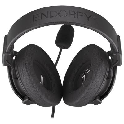 Endorfy headset VIRO Infra / drátový / s mikrofonem / 3,5mm jack / černý
