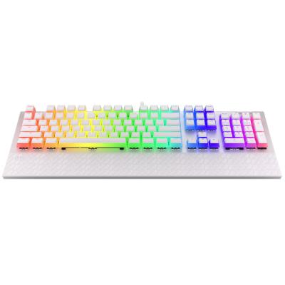 Endorfy herní klávesnice Omnis OWH Pudd.Kailh BL RGB / USB / blue switch / drátová /mechanická/US layout/bílá RGB