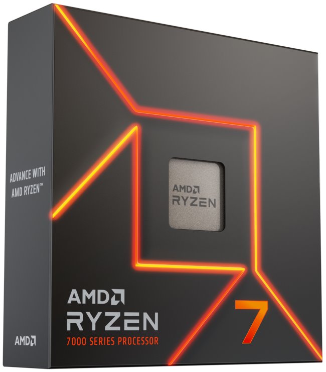 AMD Ryzen 7 7700X / LGA AM5 / max. 5,4GHz / 8C/16T / 40MB / 105W TDP / BOX bez chladiče