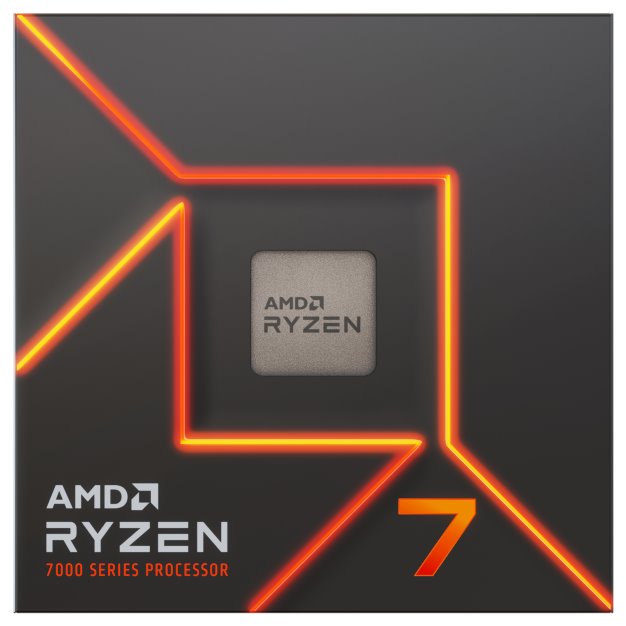 AMD Ryzen 7 7700X / LGA AM5 / max. 5,4GHz / 8C/16T / 40MB / 105W TDP / BOX bez chladiče