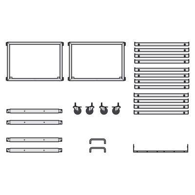 Ubiquiti UniFi Mini rack - rozvaděč, výška 6U, otevřený, 19"