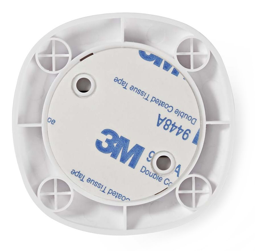 NEDIS chytrý detektor kouře/ Zigbee 3.0/ napájení z baterie/ životnost 10 let/ EN 14604/ Android & iOS/ 85 dB/ bílý