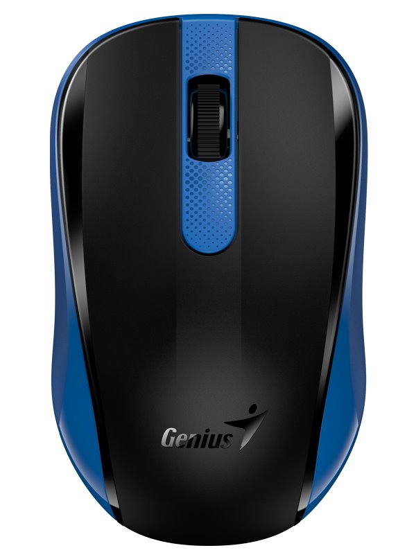 GENIUS NX-8008S/ 1200 dpi/ bezdrátová/ tichá/ BlueEye senzor/ modrá