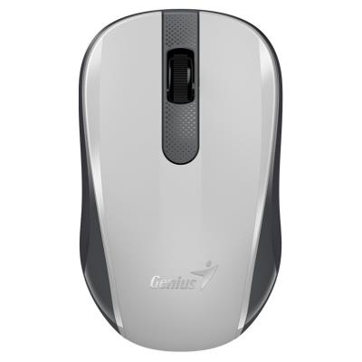 GENIUS NX-8008S/ 1200 dpi/ bezdrátová/ tichá/ BlueEye senzor/ bílošedá